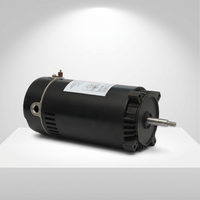 Moteur de remplacement pour pompe de piscine 1HP double tension 115V/230V monophasé, moteur électrique haute efficacité pour systèmes de circulation d'eau