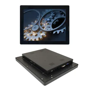 15 Inch Capacitive Touch Industrial Monitor Waterproof Industrial Lcd Touch Screen Monitor Oem Odm 430 Cd/M2 screen monitor