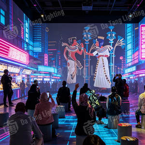 Sistema de Proyección Interactiva para Salas de Exposiciones de Museos y Exhibiciones Culturales con Sensor de Movimiento y Diseño de Experiencia Inmersiva - Product Image 5