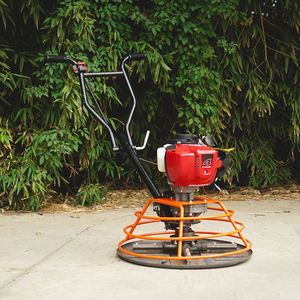 New Style 500mm Household Gasoline Engine Concrete Finish Power Trowel <b>Machine</b> Gearbox Bearing Short Turning Radius DMR500 Model - Product Image 2