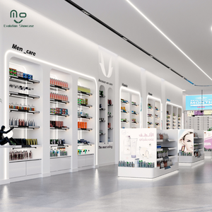 Étagères de pharmacie en bois avec éclairage LED pour présentation en magasin médical - Présentoir de vente au détail écologique - Meilleures ventes - Product Image 2