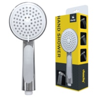 Usine 3 fonction salle de bain pommeau de douche Spa pommeau de douche Chrome Abs pommeau de douche à main haute pression pluie pommeau de douche