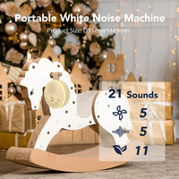 HiFiD 2025 Nouveau design portable Machine à bruit blanc Veilleuse Jouet Multi-sons Apaise les nourrissons pour dormir Aide au sommeil du bébé