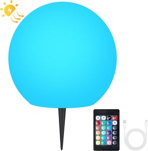 Bola de luz solar para jardín exterior Ersatzkugel Gartenleuchte 30 cm <span class=keywords><strong>Dm</strong></span> Sfere Luminous Da Giardino Solari - Product Image 3