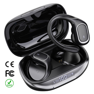Auriculares Bluetooth Deportivos T16 con Gancho para la Oreja, para Correr y Ciclismo, Resistentes al Agua IPX5, con Conducción de Aire OWS, Micrófono Inalámbrico - Product Image 1
