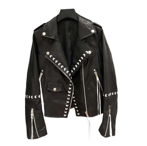 Nouvelle Veste Courte Femme Y2K en Twill Brossé, Style Vintage, Respirante, à Manches Longues, Coupe Slim Décontractée, Unie, Grande Taille, avec Fermeture Éclair, pour l'Automne - Product Image 1