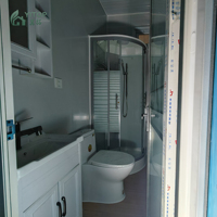 Casa Prefabbricata Modulare da 20 Piedi per Residenza Temporanea all'Aperto, Ufficio Mobile in Container, Altamente Sigillata, Espandibile e Pieghevole