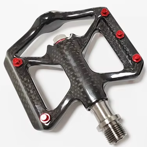 Pédale de vélo de route BMX ultralégère en fibre de <span class=keywords><strong>carbone</strong></span> pour vélos de route avec axe en alliage de titane 6 roulements 165g - Product Image 1