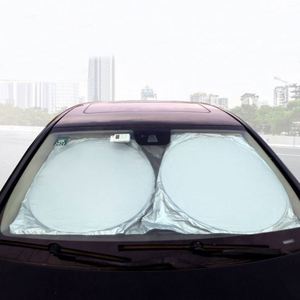 แผ่นบังแดดหน้ารถยนต์คุณภาพสูงแบบกำหนดเอง ป้องกันรังสียูวี - Product Image 1