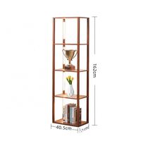 Lampadaire LED RVB moderne pour rangement simple pour salon, bureau, chambre, hall d'exposition, affichage de magasin