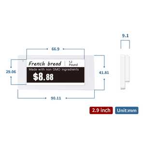 Dysel nhà máy E-ink ESL giá tag màu đen và trắng nhãn kệ cho EAS hệ thống - Product Image 3