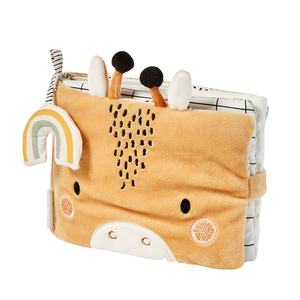 <span class=keywords><strong>Libro</strong></span> de Tela Sensorial para Niños, Lindo <span class=keywords><strong>Libro</strong></span> de Jirafa para Bebés, Juego de Libros de Tela Lavables <span class=keywords><strong>y</strong></span> Suaves, Juguete Sensorial para Bebés - Product Image 1