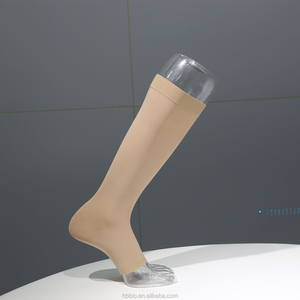 20-<span class=keywords><strong>30</strong></span> <span class=keywords><strong>mmHg</strong></span> nén đùi cao Spandex dệt kim pantyhose giãn tĩnh mạch Vớ với chống thuyên tắc Medias - Product Image 2