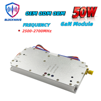 BLOCKWAVE 2500-2700MHz 50W GaN Modul Kontrol Sinyal RF yang Dapat Disesuaikan DC 24-32V Keamanan Ketinggian Rendah Anti-UAV Anti-FPV