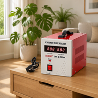 Stabilisateurs monophasés à protection complète et alimentation régulée légère 220V pour régulateurs de tension domestiques