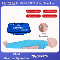 Mannequins de RCP pour enfants en plastique, configuration simple pour la formation en RCP dans les écoles et les hôpitaux