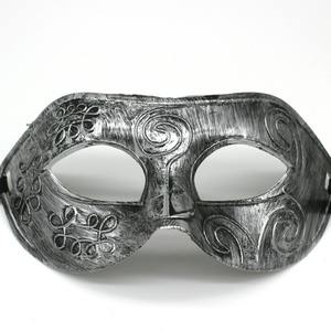 厂家价格热卖化妆舞会舞台表演舞蹈面具黄金PVC俱乐部派对舞会万圣节男女面具 - Product Image 3