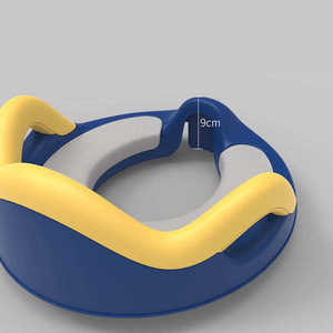 Produit de sécurité pour bébé Pièces réglables pour pot en plastique souple antidérapant Tabouret portable Chaise Entraîneur Housses de siège pour bébés - Product Image 4