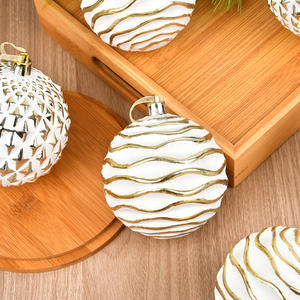 Fournitures <span class=keywords><strong>de</strong></span> décoration <span class=keywords><strong>de</strong></span> Noël, boules <span class=keywords><strong>de</strong></span> Noël <span class=keywords><strong>de</strong></span> 8 cm, décorations pour la maison, les centres commerciaux, les vitrines, pendentifs <span class=keywords><strong>de</strong></span> boules à suspendre pour l'arbre <span class=keywords><strong>de</strong></span> Noël - Product Image 3