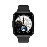 Montre connectée IP67 pour hommes et femmes, écran tactile, suivi d'activité physique, fréquence cardiaque, suivi du sommeil, contrôle par application, assistant vocal IA