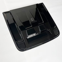Couvre-capot moteur Black Knight pour JETOUR Traveler T2 Shanhai, protection de capot extérieure en ABS