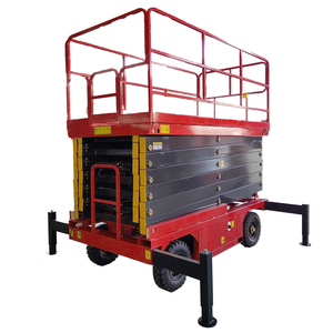 Plateforme élévatrice mobile robuste 12m FORU pour les projets de détection et de réparation des fuites de toit de la verrière de la gare routière - Product Image 6