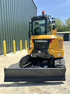 Concessionnaire Officiel LiuGong 9057FZTS Mini-Excavatrice sur Chenilles Poids en Service de 5,0 Tonnes pour le Dégagement de Terrains et le Creusement de Fossés - Product Image 3