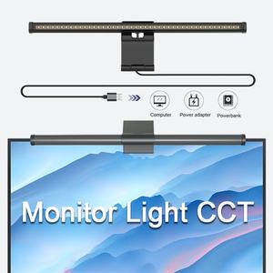 Lampe de bureau LED moderne et nouvelle, barre lumineuse intelligente pour écran d'ordinateur, CCT Pro, éclairage LED pour clavier et lecture, idéale pour le bureau - Product Image 2