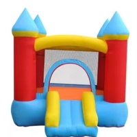 Château gonflable portable sur le thème des espaces spatiaux, idéal pour les petits espaces, fourni par l'usine, pour le jeu des enfants