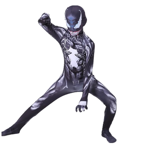 Vendita calda Costume di carnevale <span class=keywords><strong>Spiderman</strong></span> Hero Cosplay TV e film tuta Halloween Costume nero muscolatura costumi Anime - Product Image 4