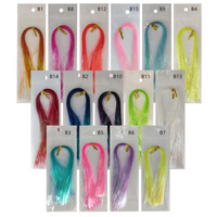 Fil pailleté réfléchissant effet écaille de poisson en PET pour la fabrication de leurres, mouches, jigs et appâts – Accessoires de pêche