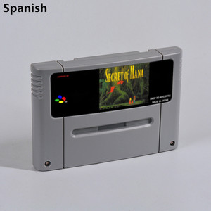 Chrono Trigger Zeldaed Mana la tierra ahorro de batería para SNES <span class=keywords><strong>16</strong></span> poco juego de cartucho Idioma Español - Product Image 1