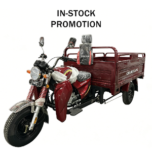 In-stock Promotion <b>Gasoline</b> CargoTricycle Full-floating Rear Axle 53 Front Shock Delivery Motorcycle for Market Vendor - Product Image 1