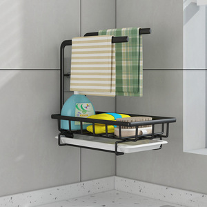 Escurridor de Platos Dorado para Encimera con Bandeja, Estante de Almacenamiento Colgante para Cocina, Sin Necesidad de Instalación, Forma Rectangular MB001 - Product Image 3