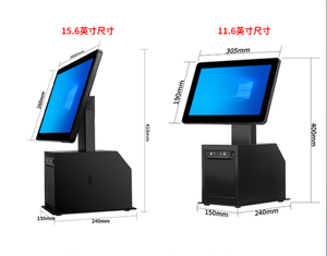 Computadora Todo en Uno <span class=keywords><strong>de</strong></span> 15.6 Pulgadas con Pantalla Táctil, Máquina <span class=keywords><strong>de</strong></span> Caja Registradora, Dispositivo POS, Terminal <span class=keywords><strong>de</strong></span> Caja para Supermercado - Product Image 6