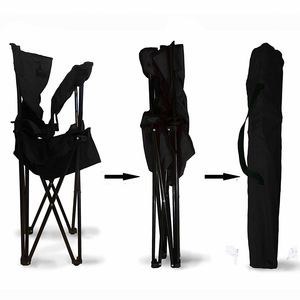 QM Hot Seller Outdoor Portable Ultralight Camping Folding Chair Multi Color Hiking Picnic Beach Camping Chair - Product Image 4