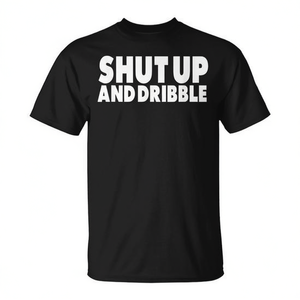 Camiseta promocional de baloncesto Shut up and Dribble - Product Image 2