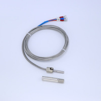Sonde de température filetée DWEL WRNT202, thermocouple S/R/B/K/E/J/N/T, RTD PT100 PT1000 PT200 PT500 pour four d'extrusion