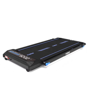 台式跑步机下可折叠电动步行垫，带发光二极管屏幕腕带遥控器，适合家庭健身房健身 - Product Image 6