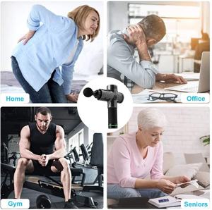 2025 Nueva Idea Pistola de masaje de 8 cabezales de alta calidad Etiquetas personalizadas para uso animal Aplicación de músculos corporales - Product Image 6