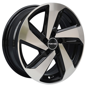 Nuovi Cerchi in Lega di Alluminio Fonyee 15'' 6.0J 100mm PCD a 5 Fori con Cinque Razze, Montaggio Universale per Auto - Garanzia di 3 Anni - Product Image 1
