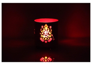 Farol de Metal Hecho a Mano con Diseño de Diosa, Decoración Redonda para Mesa, Decoración para el Hogar, Estilo Feng Shui, Uso en Interiores - Product Image 4