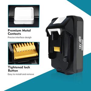 <span class=keywords><strong>Batterie</strong></span> de remplacement 100% authentique 3.0Ah pour Mak Itas 18V, compatible avec les batteries 18 volts BL1860B <span class=keywords><strong>BL1830B</strong></span> BL1815B - Product Image 2