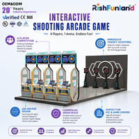Equipo de Juego Interior, Simulador de Tiro Láser, Juego Interactivo de Entrenamiento de Tiro, Pistolas Láser, Máquina Arcade con Puntuación Digital