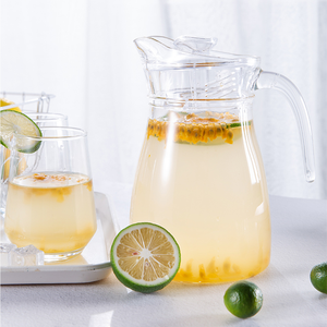 DELI — carafe à eau en verre 1500ml 50.7oz, grand carafe à eau pour usage domestique, prix direct usine - Product Image 3