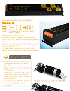 OREDY स्वचालित दरवाजा खोलने की प्रणाली 200 किलोग्राम प्रवेश स्विच सेंसर मोटर के साथ अच्छा मूक प्रभाव - Product Image 5