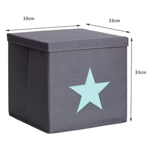 Bé Phòng Tổ Chức Có Thể Gập Lại Kid Lưu Trữ Hộp Bé Đồ Chơi Lưu Trữ In Có Thể Gập Lại Lưu Trữ Cube Vải Đóng Mở Hộp Lưu Trữ - Product Image 3