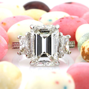 Anello Elegante a Forma Quadrata Stile Matrimoniale per Donne - Product Image 4
