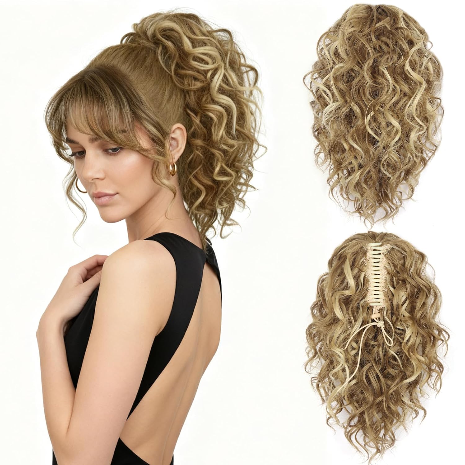 Bionda con riflessi biondo beige