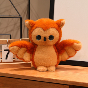 Peluche Gufo Ultra Morbido 22cm Personalizzato di Alta Qualità, Regalo di Compleanno per Bambini - Product Image 6